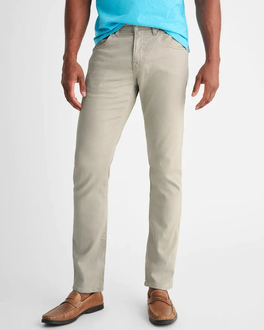 Hugo 5 Pocket Pant in Khaki - Madison's Niche