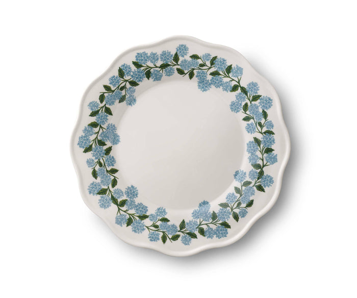 Hydrangea Melamine Dinner Plates.