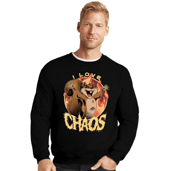 Crewneck Sweater, Unisex / Small / Black