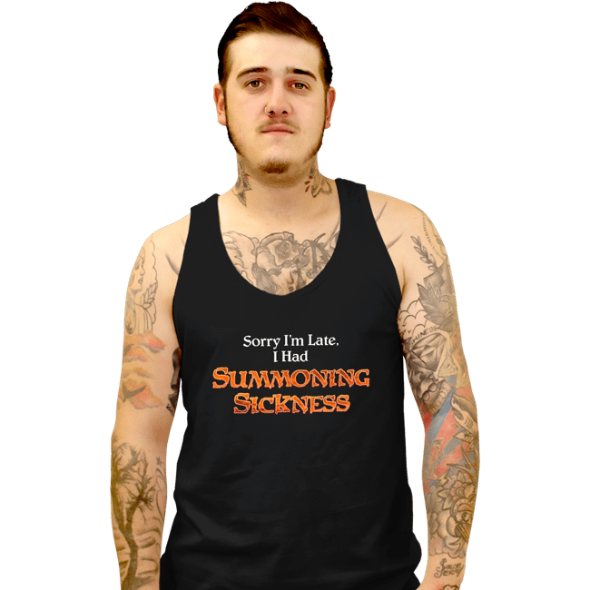 Tank Top, Unisex / Small / Black