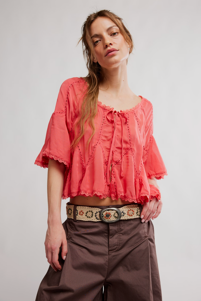 Indigo Dreaming Raffia Belt - Natural