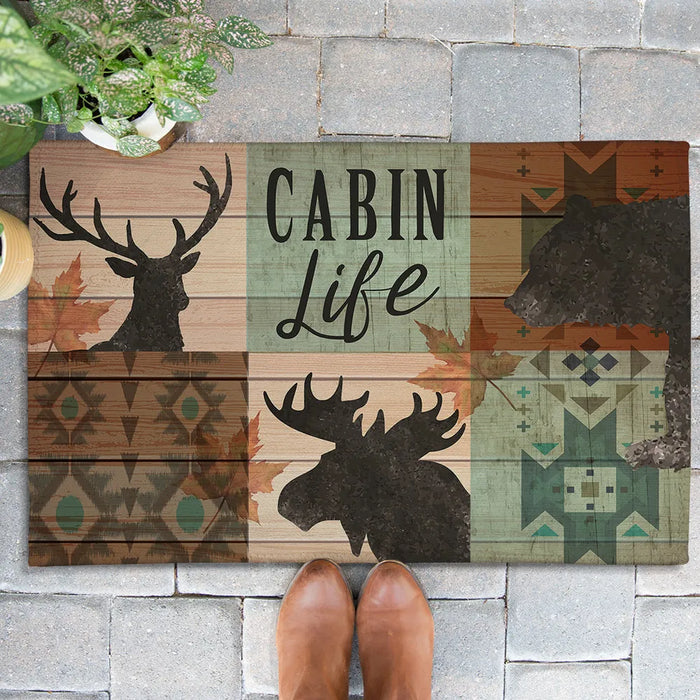 Into the Woods Outdoor Door Mat