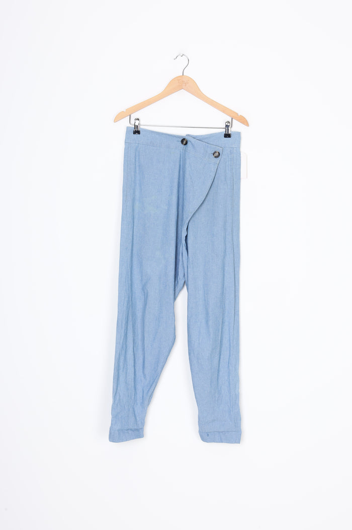 Jaime Womens Blue Pants Size 10