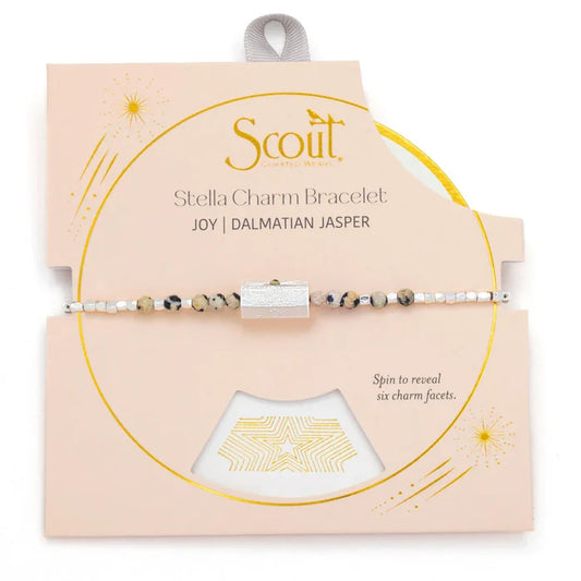 Joy Stella Bracelet in Dalmatian Silver - Madison's Niche