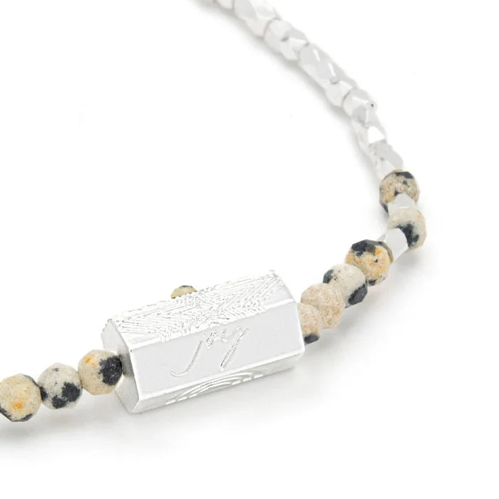 Joy Stella Bracelet in Dalmatian Silver - Madison's Niche