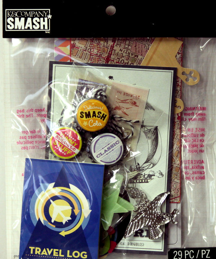 K & Company Smash Classic Grab Bag Kit - SCRAPBOOKFARE