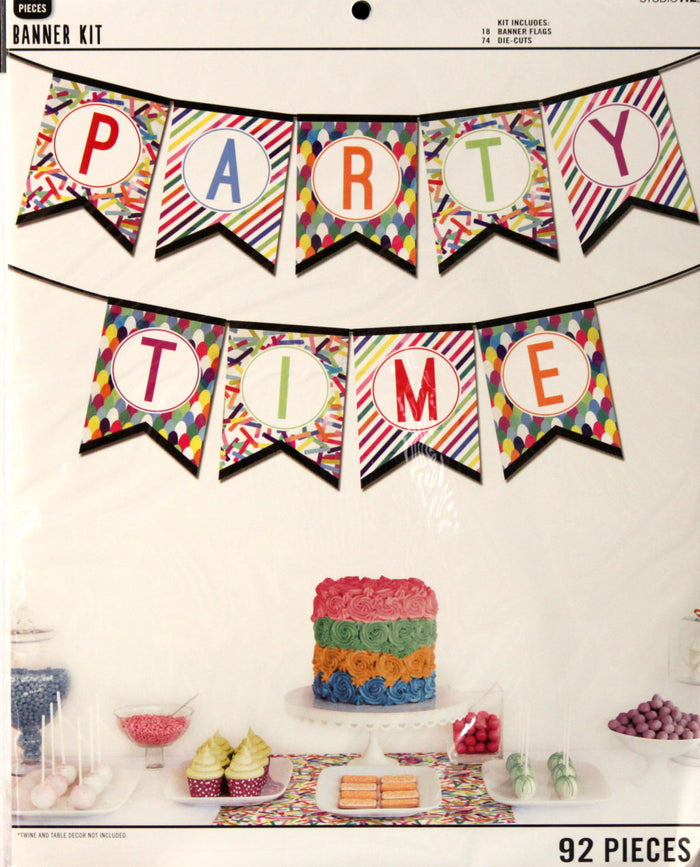 K & Company Studio 112 Multi Party Banner Kit - SCRAPBOOKFARE