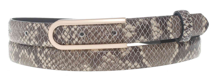 Kayla Belt in Snake - Madison's Niche