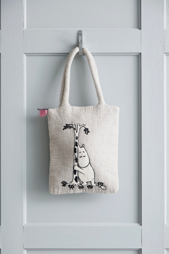 Klippan Moomin Tree Hug Wool Handbag