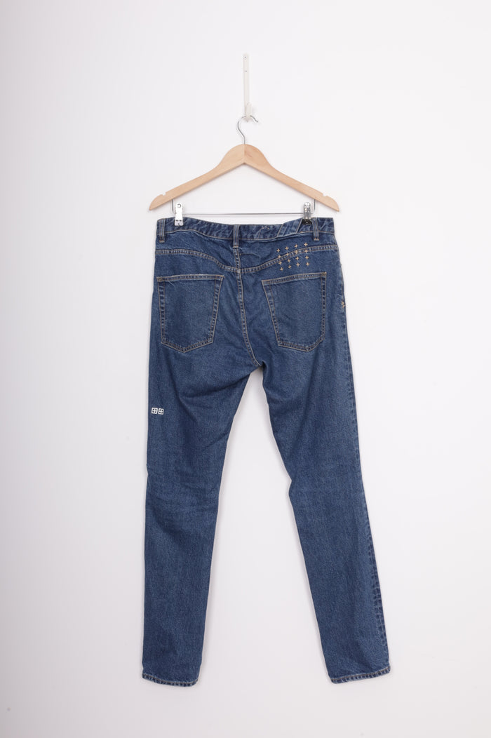 Ksubi Unisex Blue Jeans Size W 34