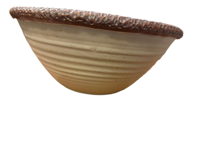 Large Pottery Bowl By Pam Taylor.