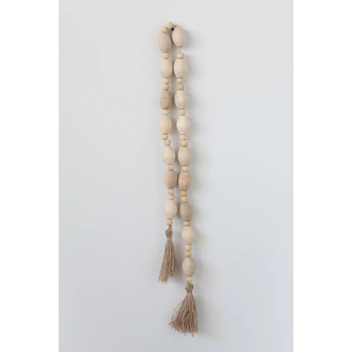 Large Wood Bead Garland - Madison's Niche