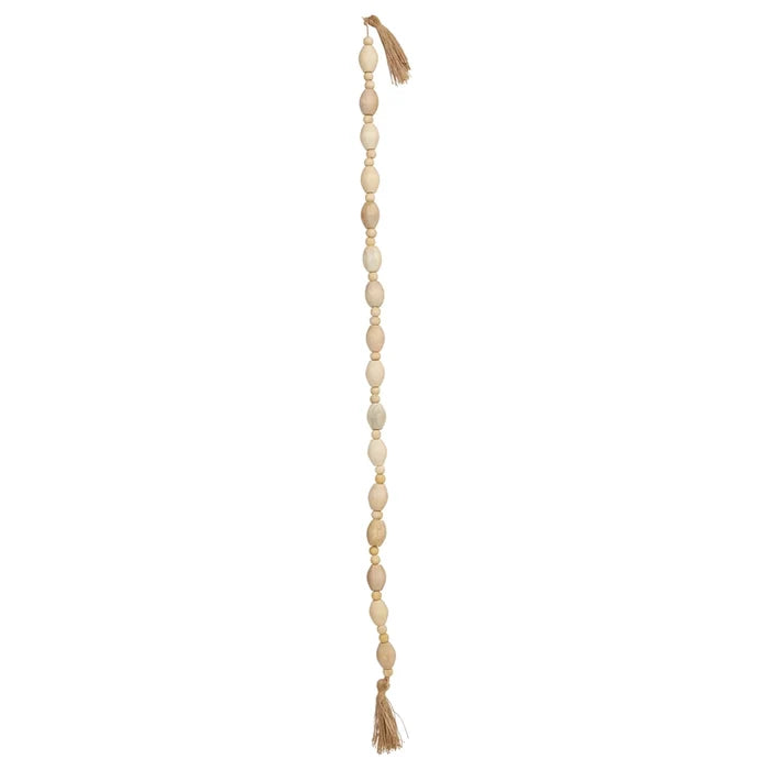Large Wood Bead Garland - Madison's Niche
