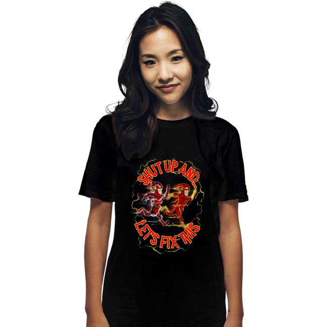 Secret_Shirts T-Shirts, Unisex / Small / Black Let's Fix This