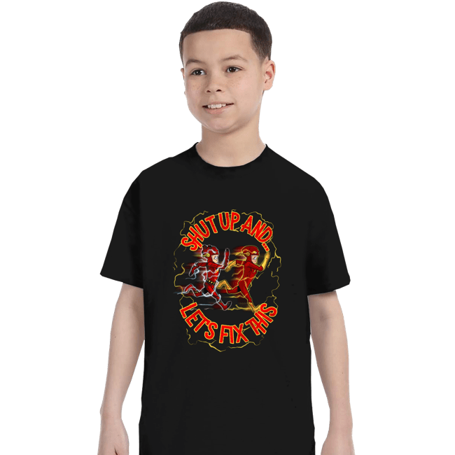 Secret_Shirts T-Shirts, Youth / XS / Black Let's Fix This