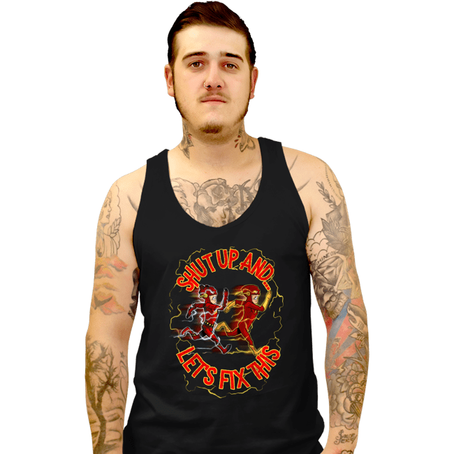 Tank Top, Unisex / Small / Black