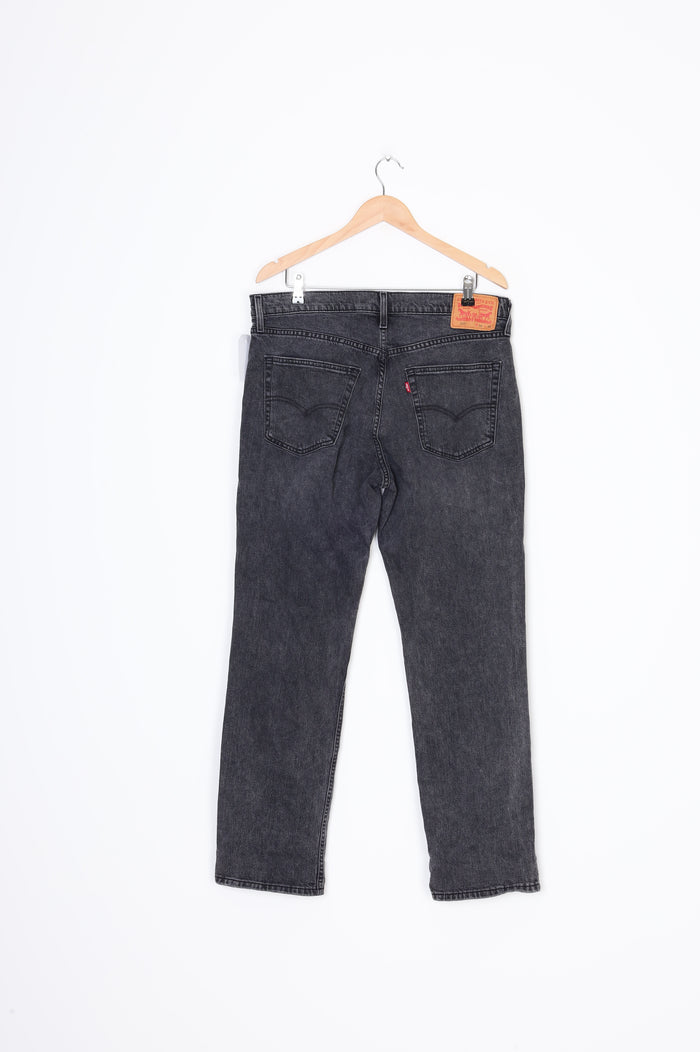 Levis Mens Black Jeans Size W 34