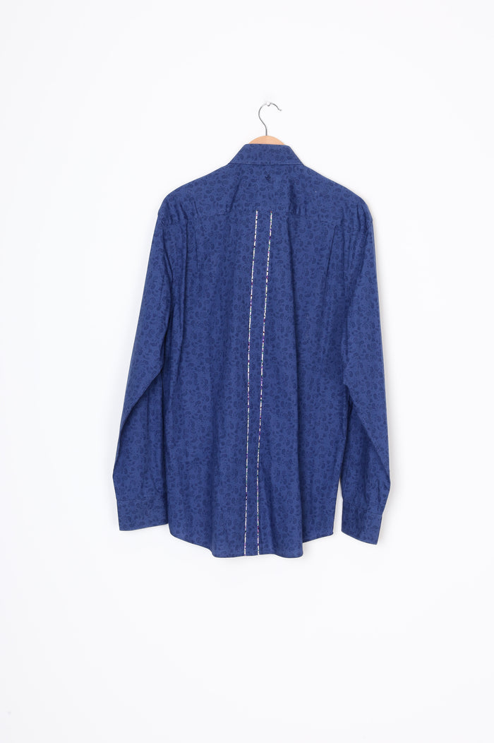 LFD Mens Blue Shirt Size EU 43