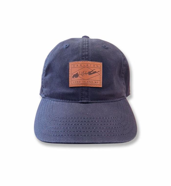 LI Dad Fish Hat in Navy - Madison's Niche