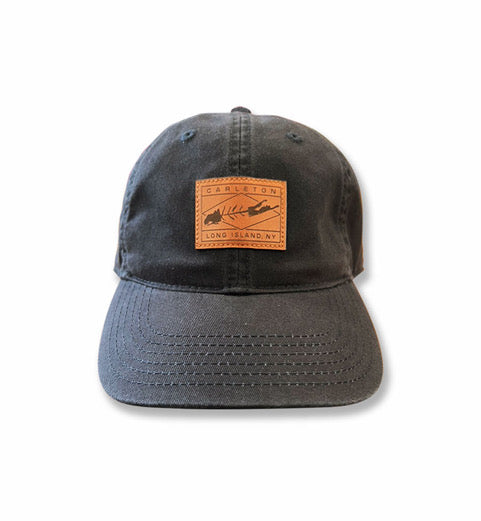 LI Fish Dad Hat in Black - Madison's Niche