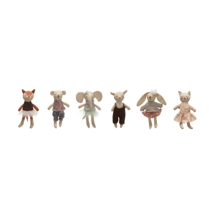Linen Mini Animal - Madison's Niche