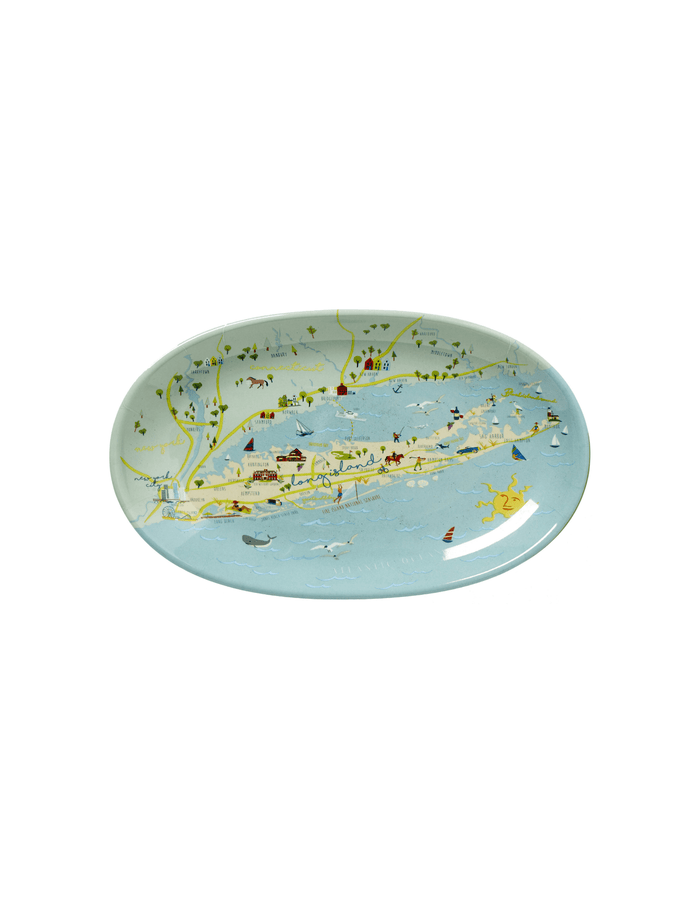 GALLEYWARE Long Island Tidbit Platter *As Seen On Newsday!*