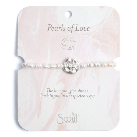 Love Affirmation Bracelet in Silver - Madison's Niche