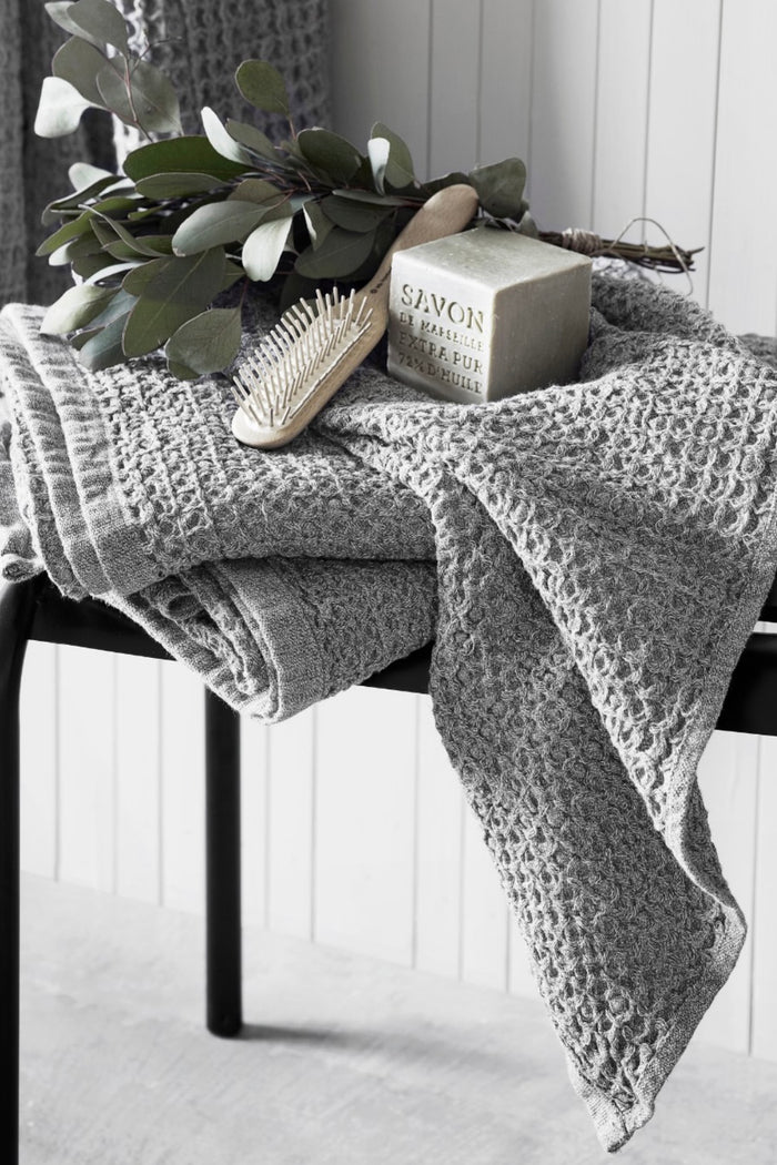 Luhta Linen Grey Towels