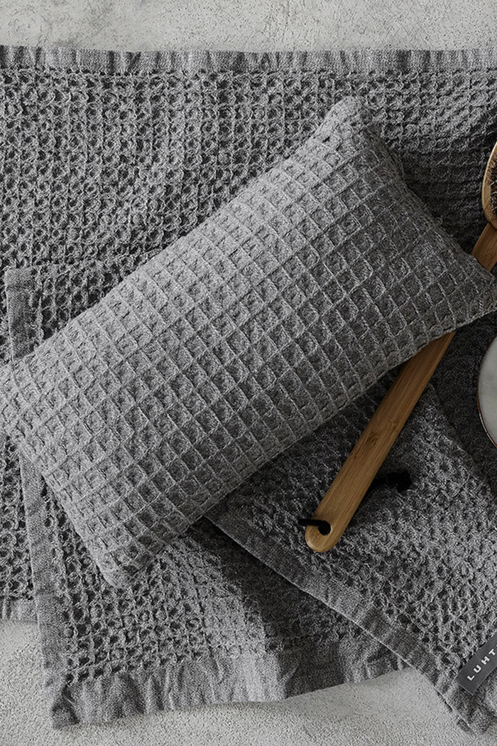 Luhta Linen Sauna Bench Cover Grey