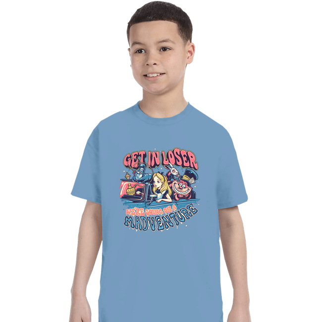 Daily_Deal_Shirts T-Shirts, Youth / XS / Powder Blue Madventure