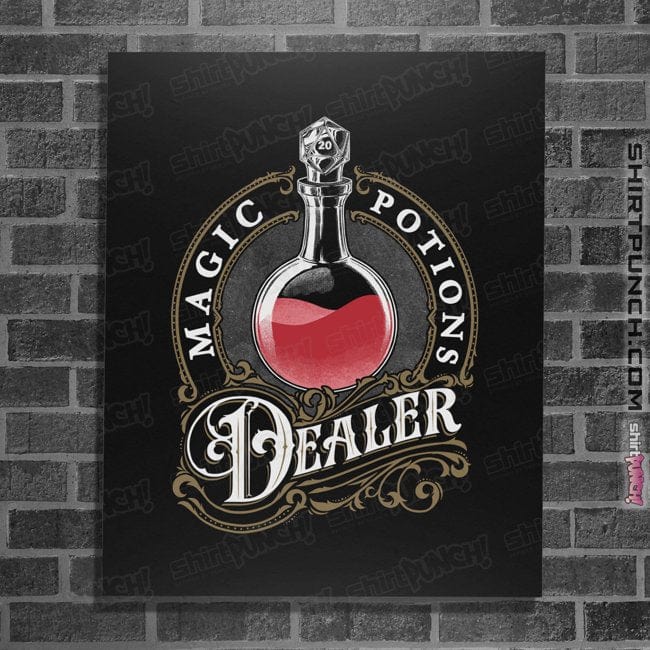 Posters / 4"x6" / Black