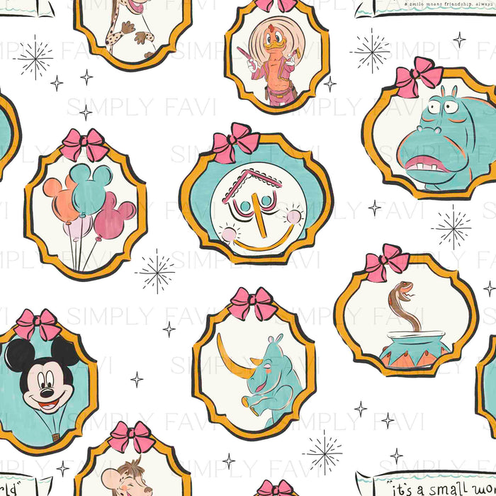 Magical Small World - Frames