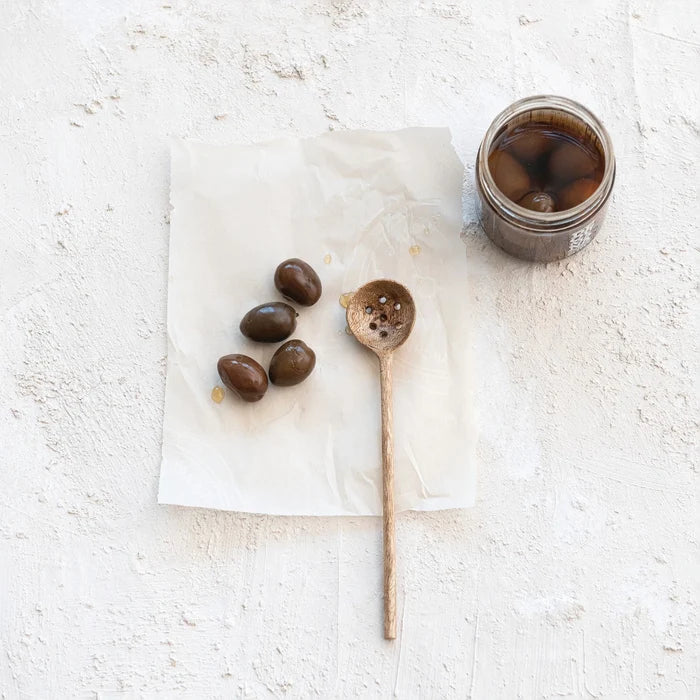 Mango Wood Olive Spoon - Madison's Niche