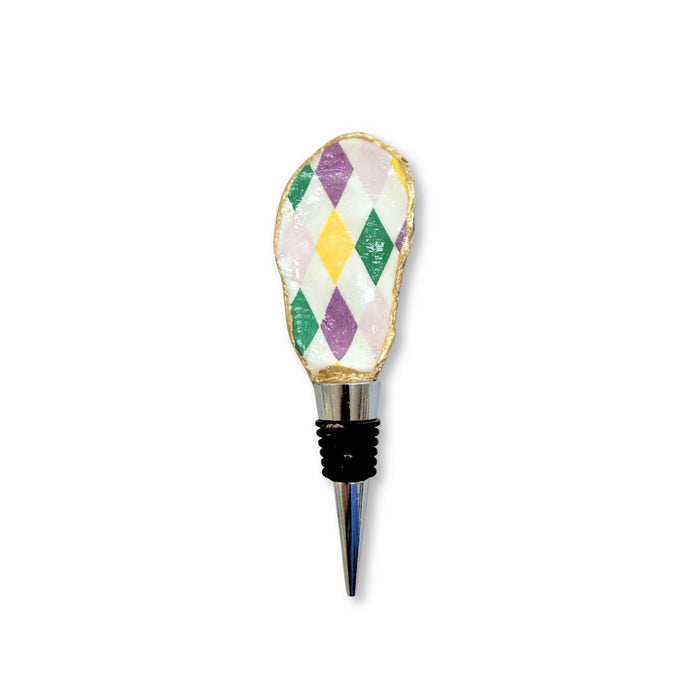 Mardi Gras Oyster Wine Stopper - 318 Art & Frame