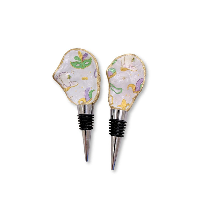 Mardi Gras Oyster Wine Stopper - 318 Art & Frame