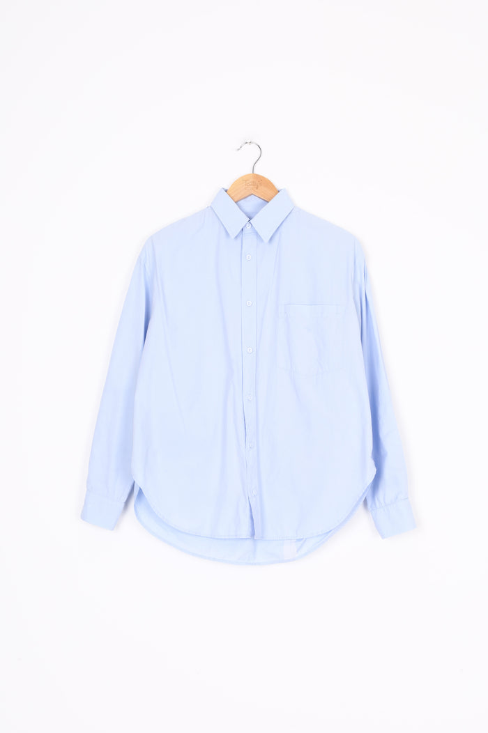 Matteau Womens Blue Shirt Size 2