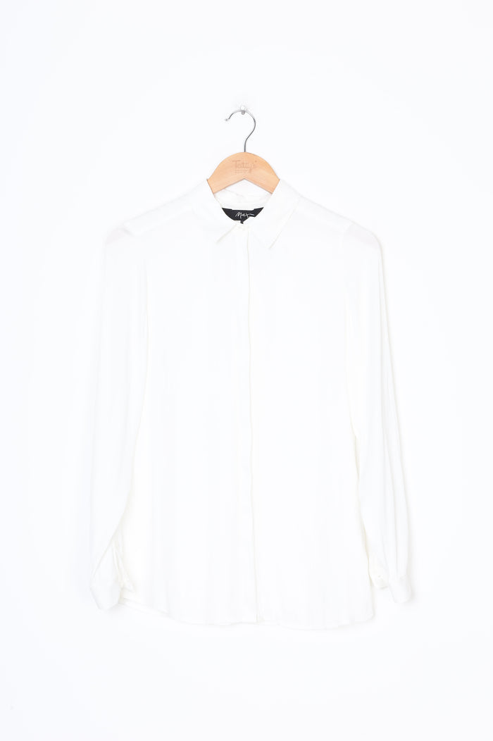 Max Womens White Shirt Size 6