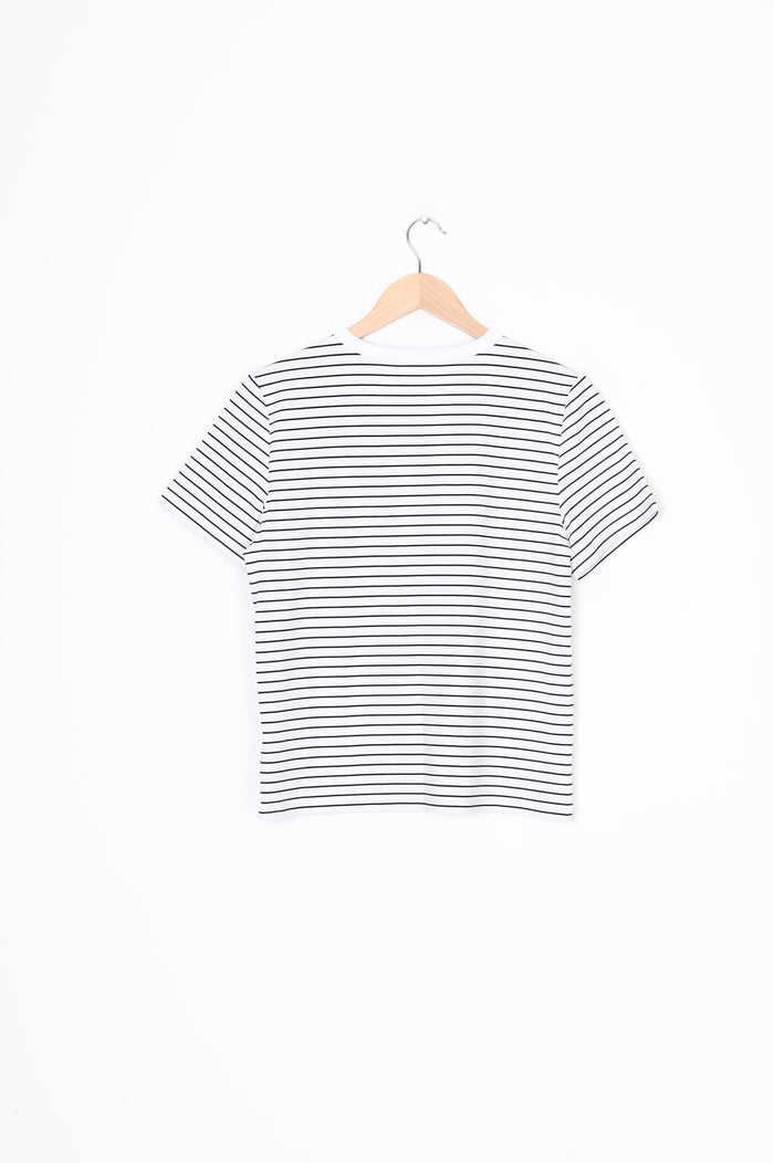 Max Womens White T-shirt Size S