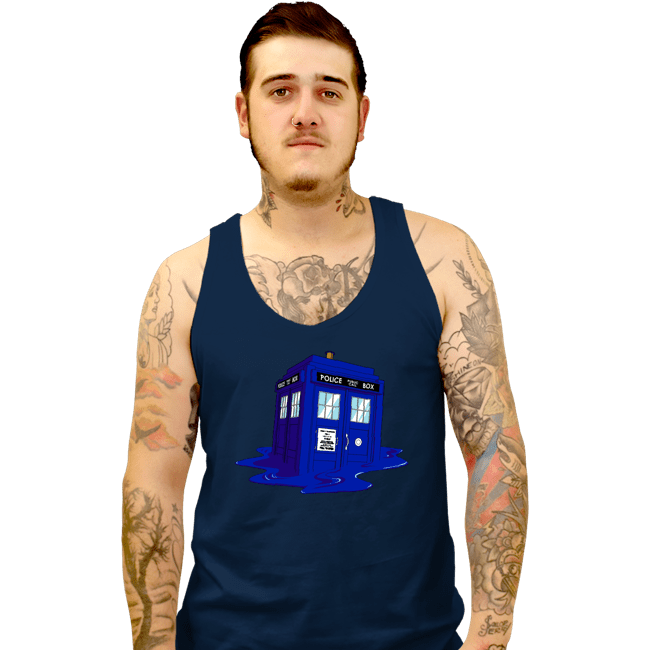 Tank Top, Unisex / Small / Navy