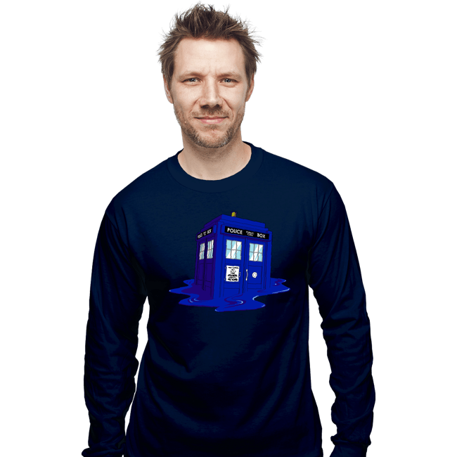 Long Sleeve Shirts, Unisex / Small / Navy