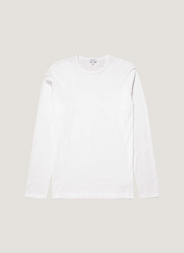 Men's Classic Long Sleeve T-shirt in White
