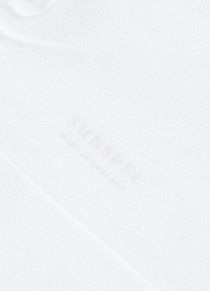 Men's Cotton Socks in White