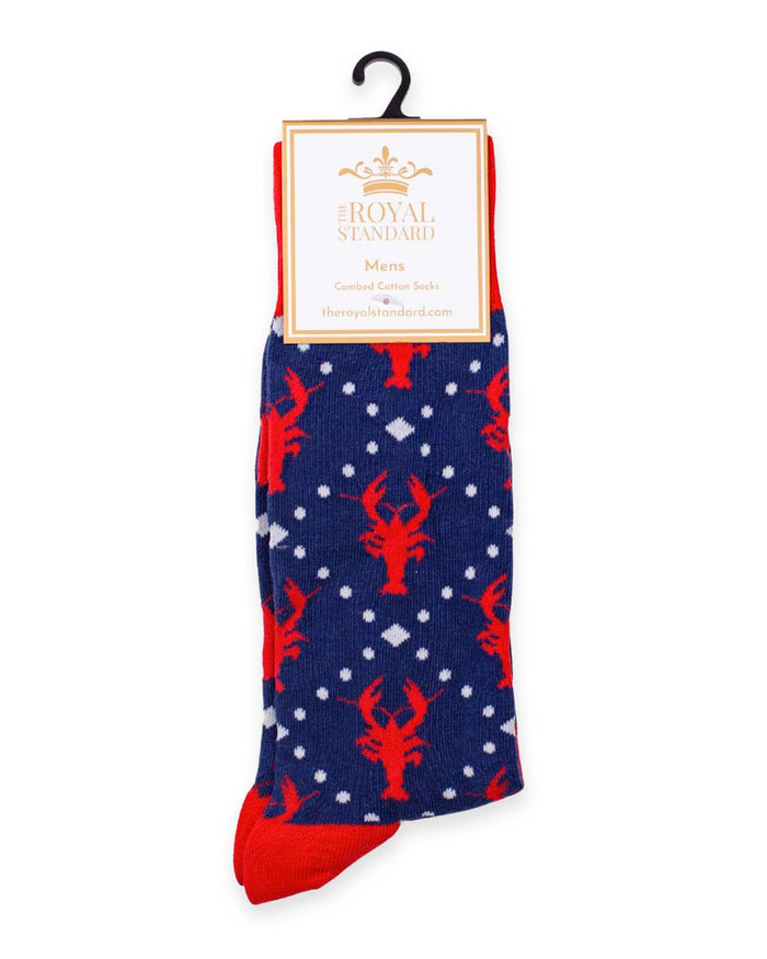 Men's Crawdad Craze Socks - 318 Art & Frame