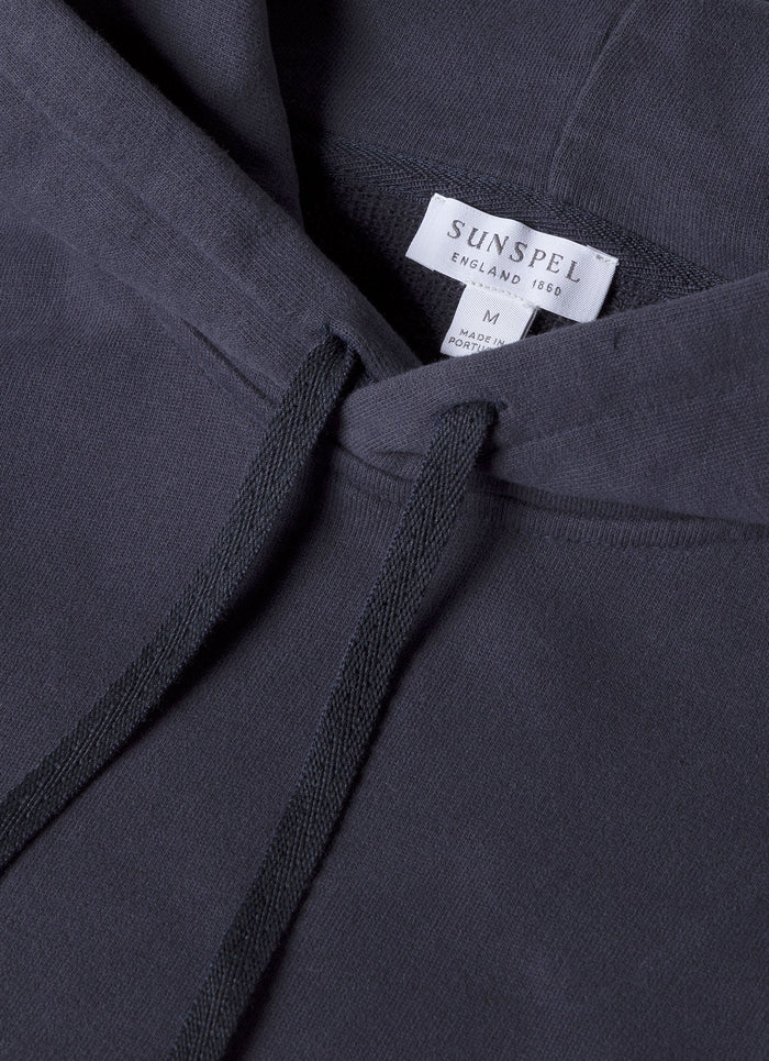 Men's Loopback Hoodie in Navy