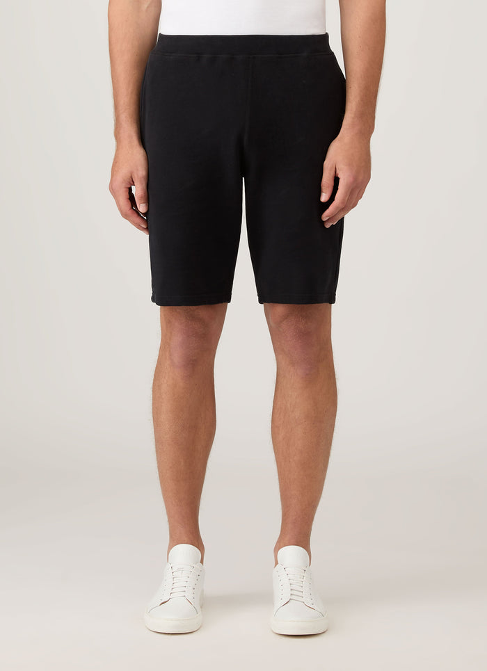 Men's Loopback Shorts in Black