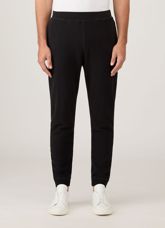 Men's Loopback Sweatpants in Black
