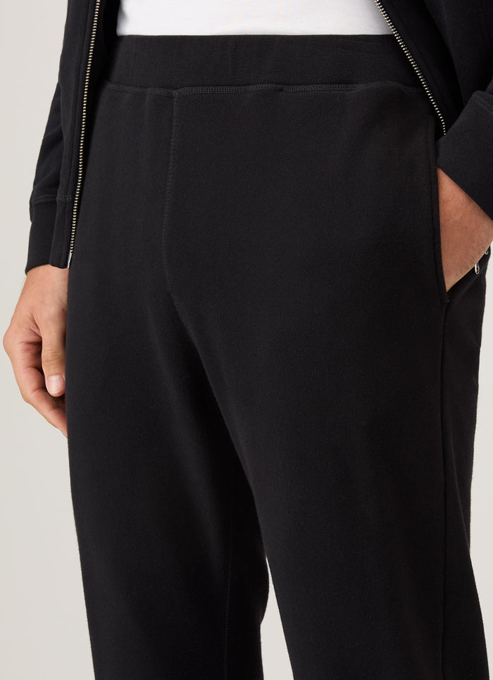 Men's Loopback Sweatpants in Black