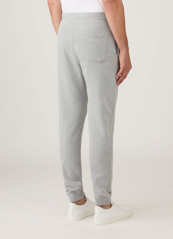 Men's Loopback Sweatpants in Grey Melange