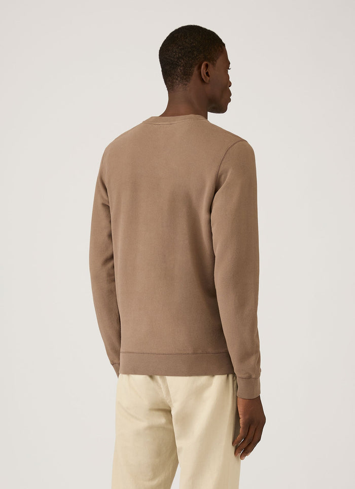 Men's Loopback Sweatshirt in Dark Cedar