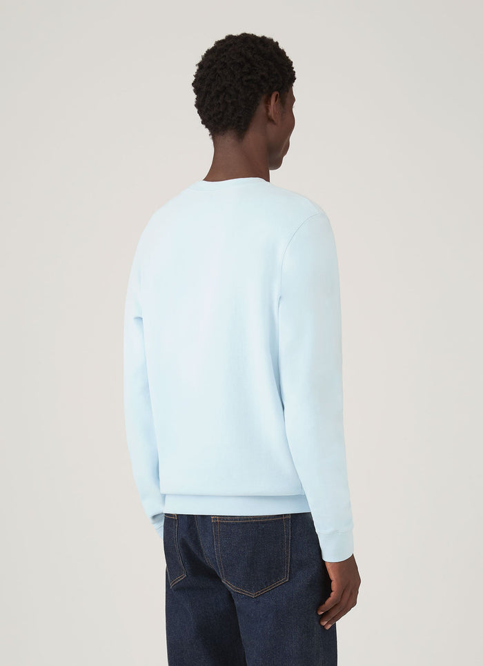 Men's Loopback Sweatshirt in Frost Blue